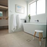 Restored classical bathroom bathtub