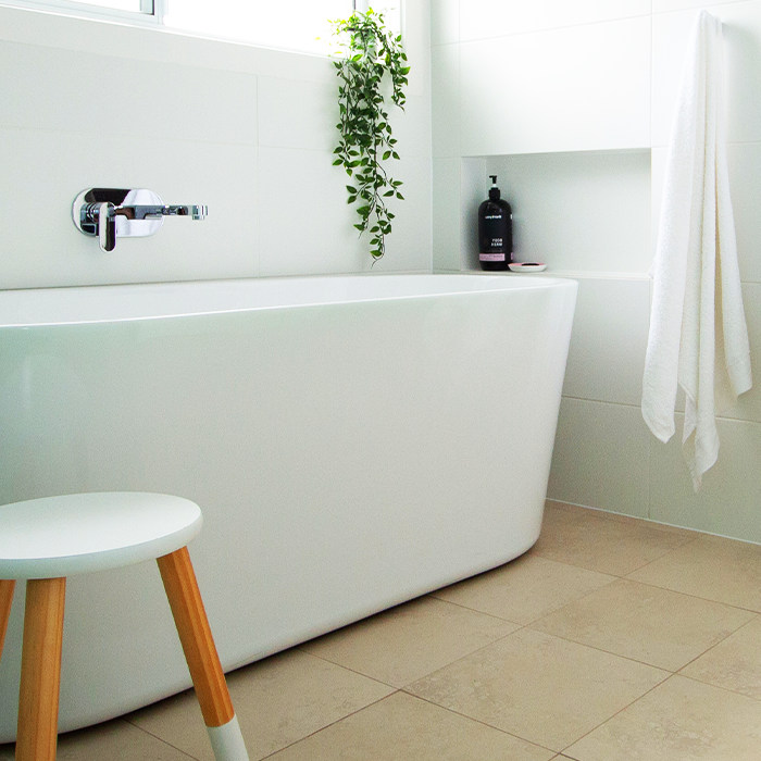 Restored classic bathroom